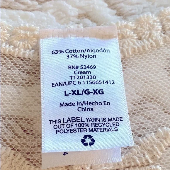 Elegant Sheer Lace Kimono Size L/XL - Picture 8 of 8